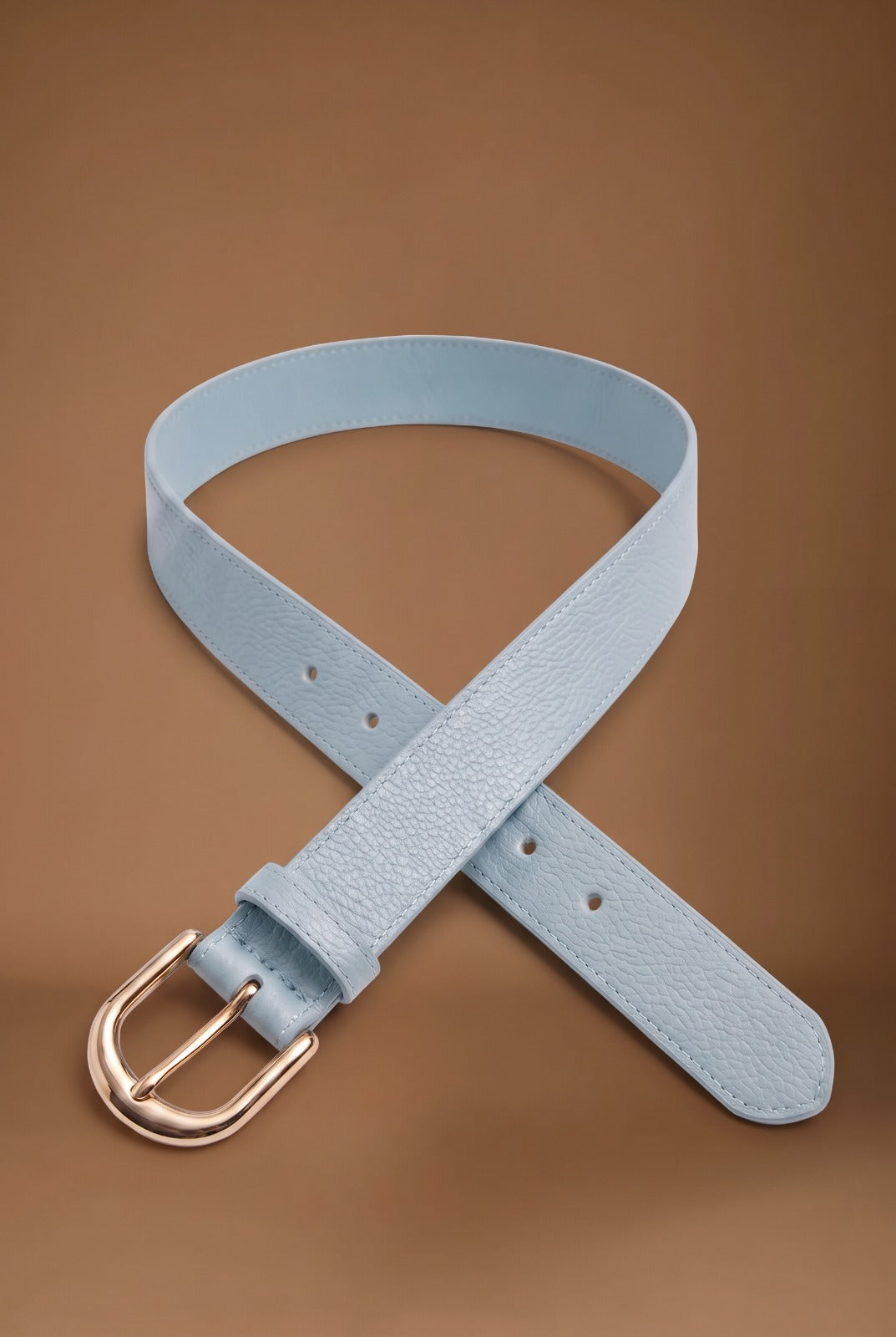 Cintura In Pelle Simply Azzurro